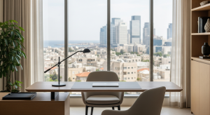 שקט בלב ההמולה: דירת הריזורט התל-אביבית שמשנה את תפיסת העיצוב המסחרי